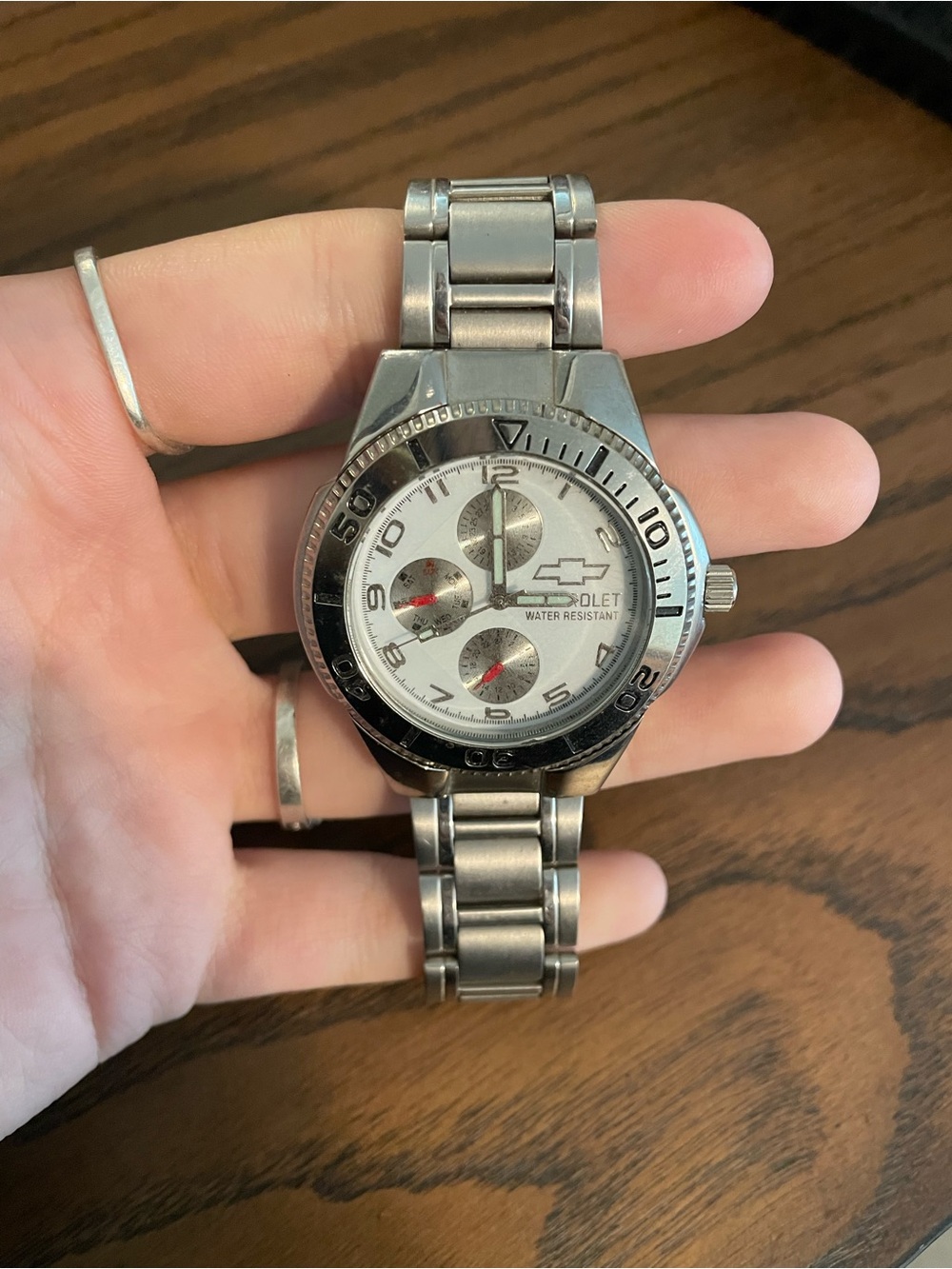 Licensed Collectors Chevrolet Promotional Chronograph Men’s Watch